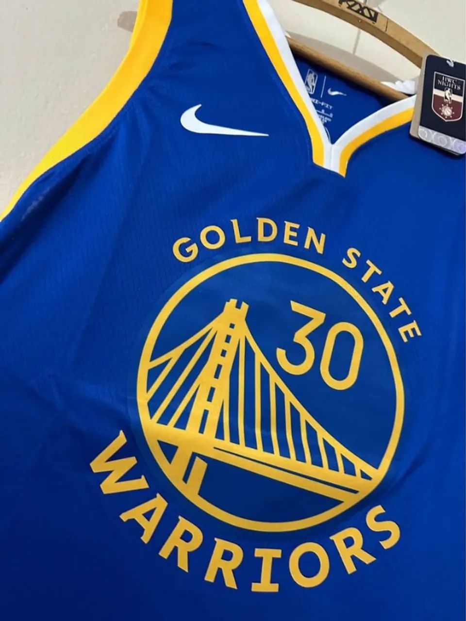 CAMISA BASQUETE GOLDEN STATE WARRIORS TAMANHO G - Foto 4