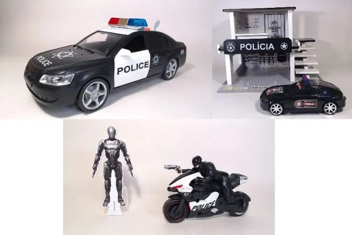 De R$ 77 a R$ 107 - Exterminador do Futuro Terminator Polícia Robocop - Foto 2