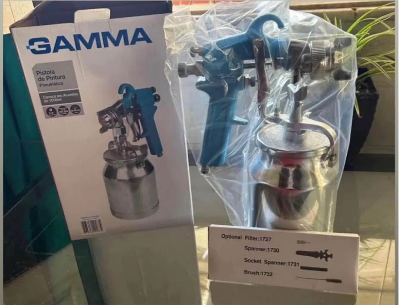 Pistola de pintura pneumática gamma 