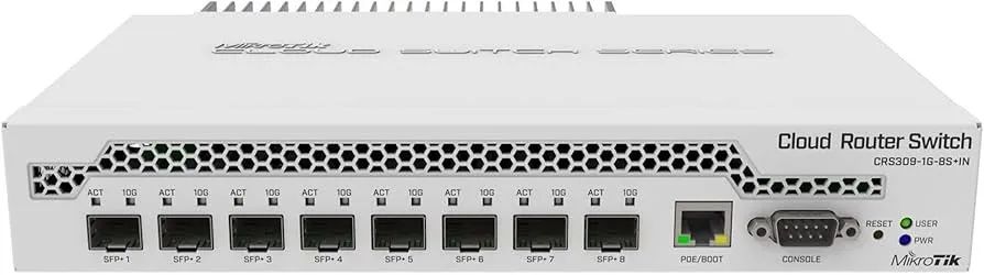 Switch Roteador Cloud CRS 309 CRS309-1G-8S+IN