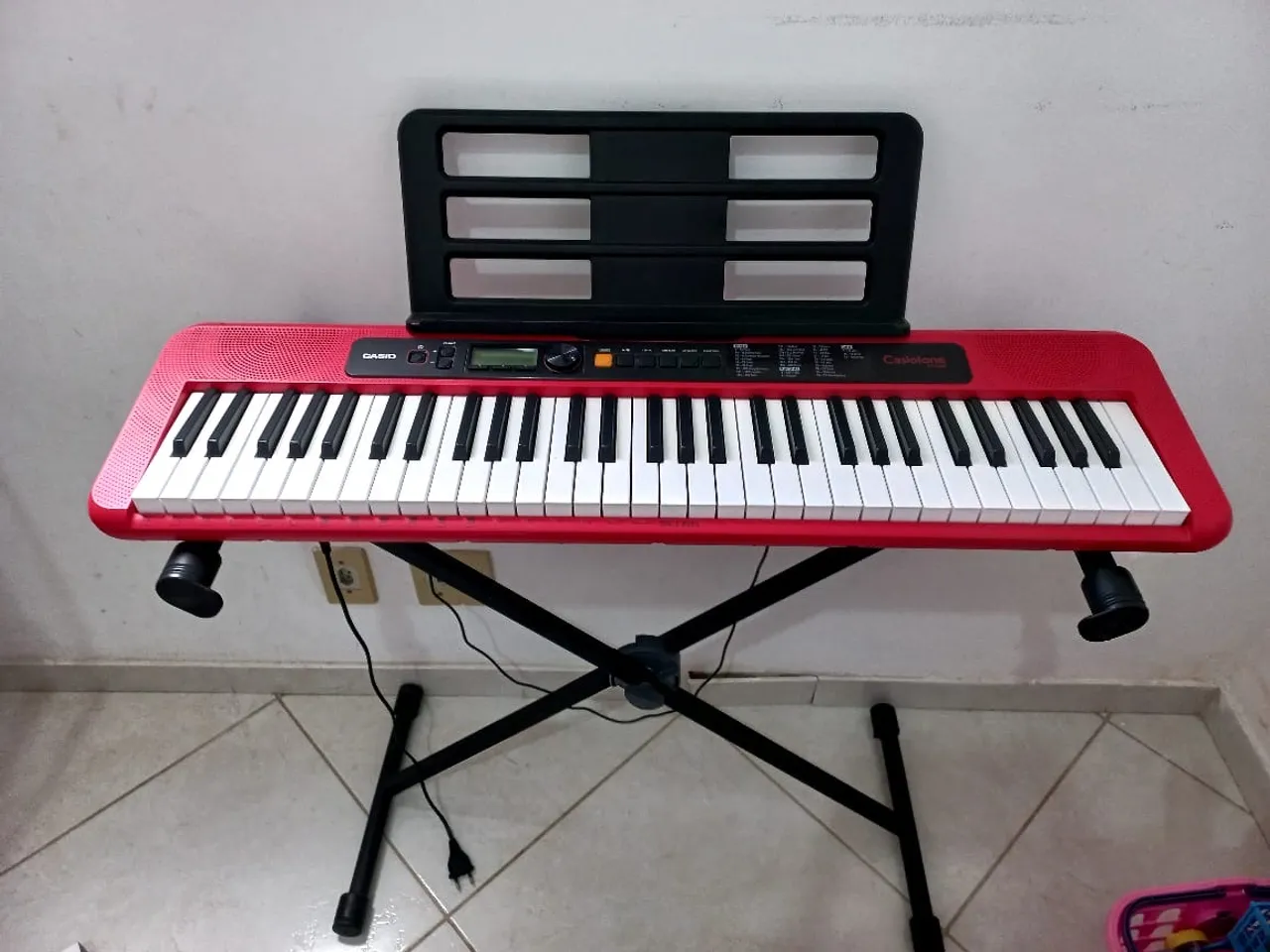 Kit - Teclado Casio Ct-S200 + Capa + Suporte + Pedal
