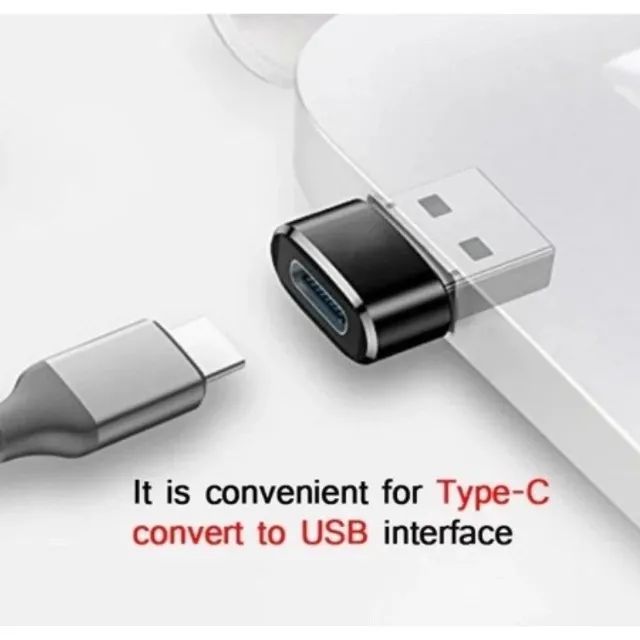 Conector USB C 3.1 Tipo C Fêmea para USB 3.0 Tipo A - Foto 5