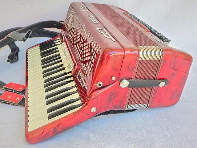 Acordeon 120 Baixos Todeschini Super 6 "Já Eletrificada" - Foto 4