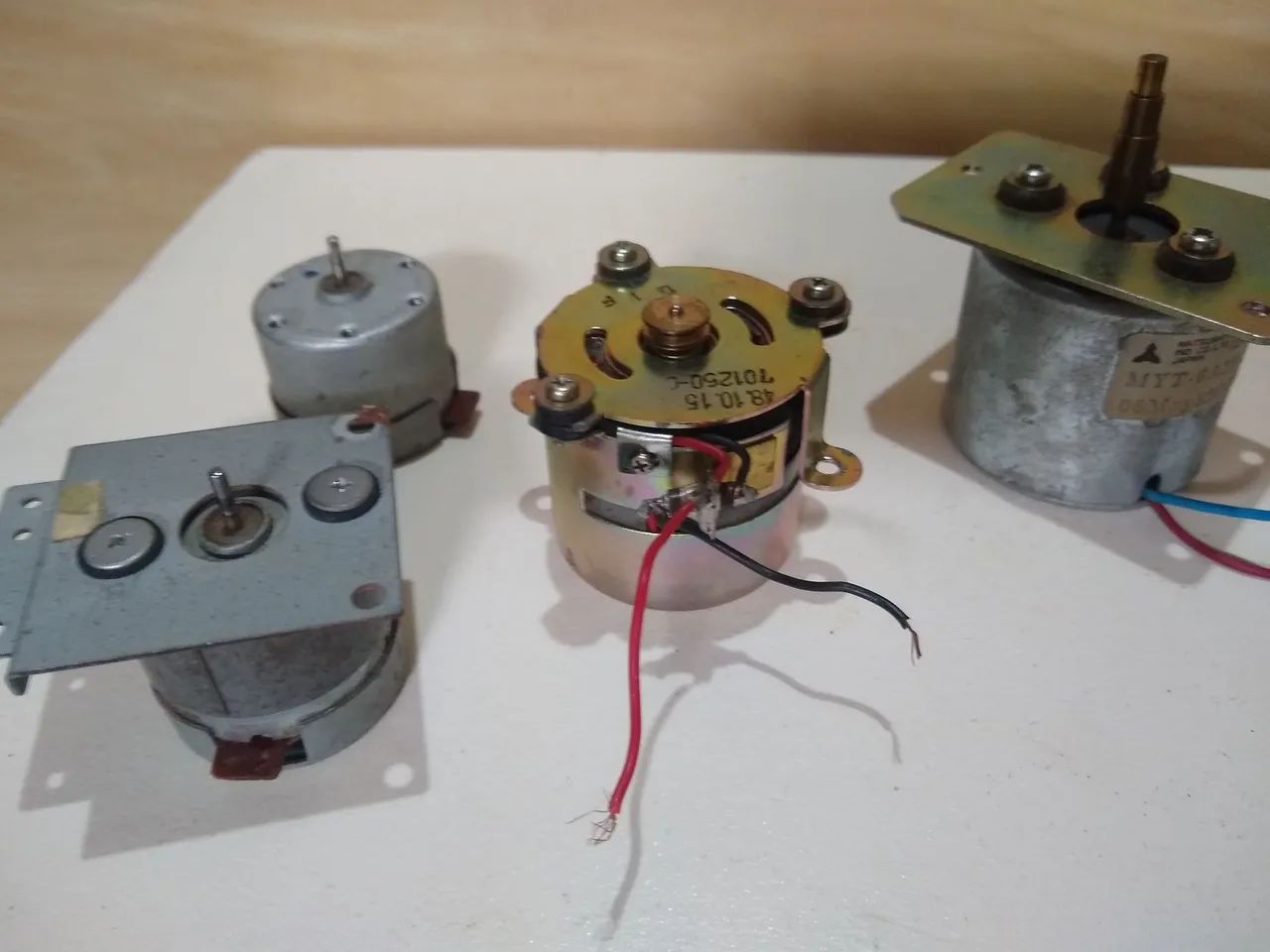  toca disco motores de toca fita antigos