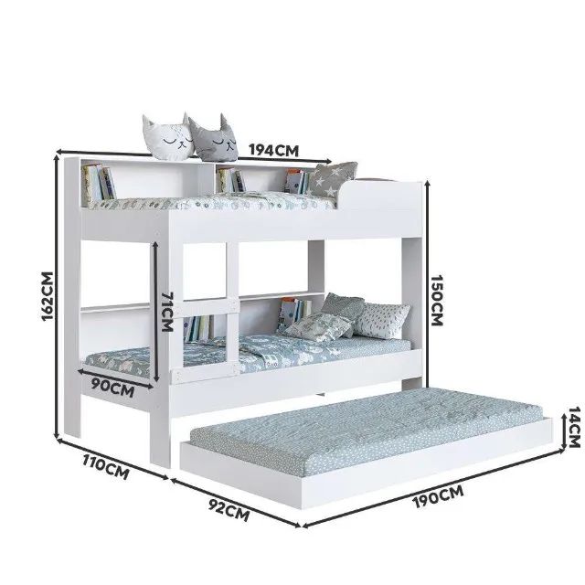 Beliche, Beliche com cama auxiliar  - Foto 4