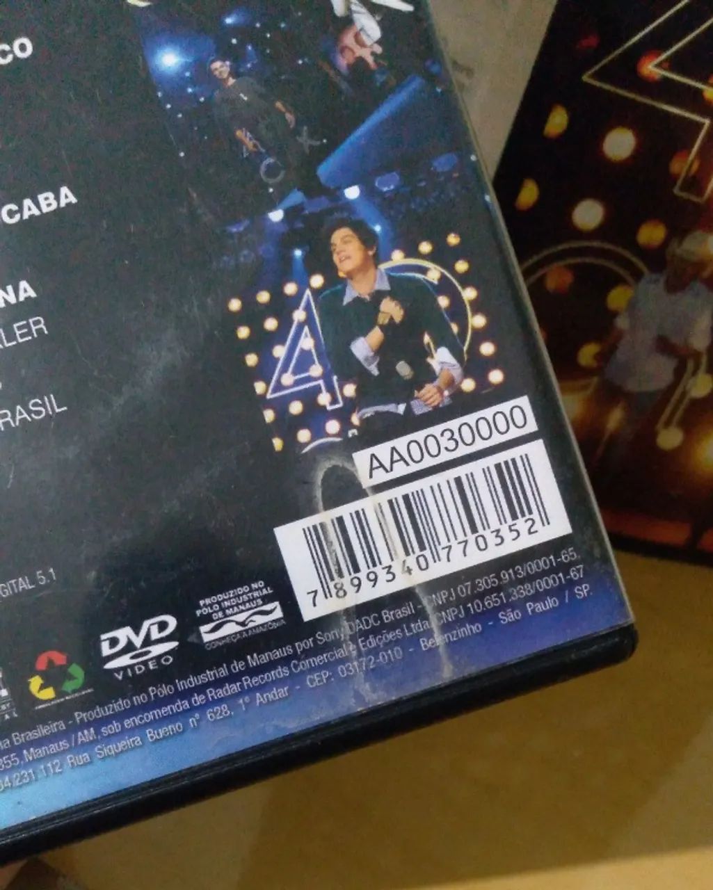 その他 Olhos De Onda-Ao Vivo / [DVD] Dvd Chitãozinho E Xororó 40 Anos Nova Geração (sem Mídia) Estandar