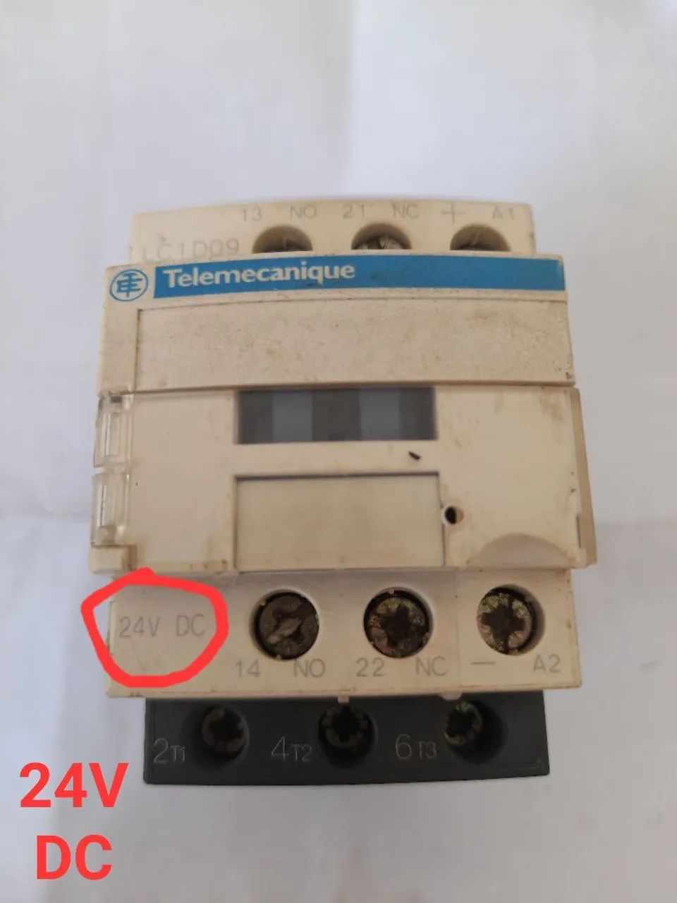 Contator LC1D09 24DC