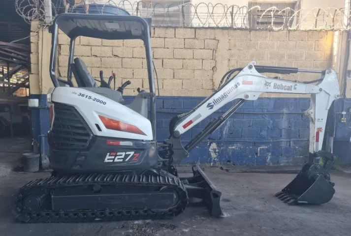Mini Escavadeira Bobcat Mod. E27z Ano 2022 830.8h + Aço