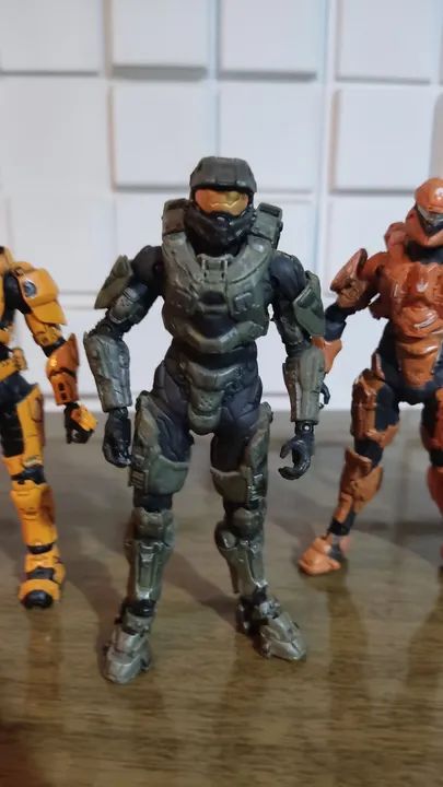 Lote com 6 Action Figures Halo  - Foto 4