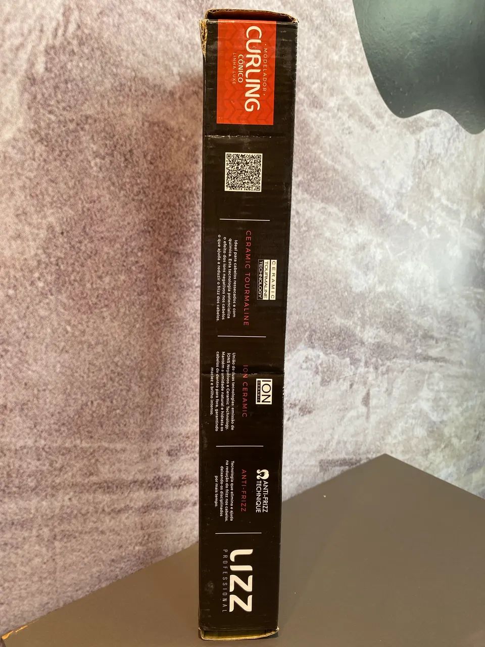 Modelador de cachos cônico da marca Lizz Professional. - Foto 3