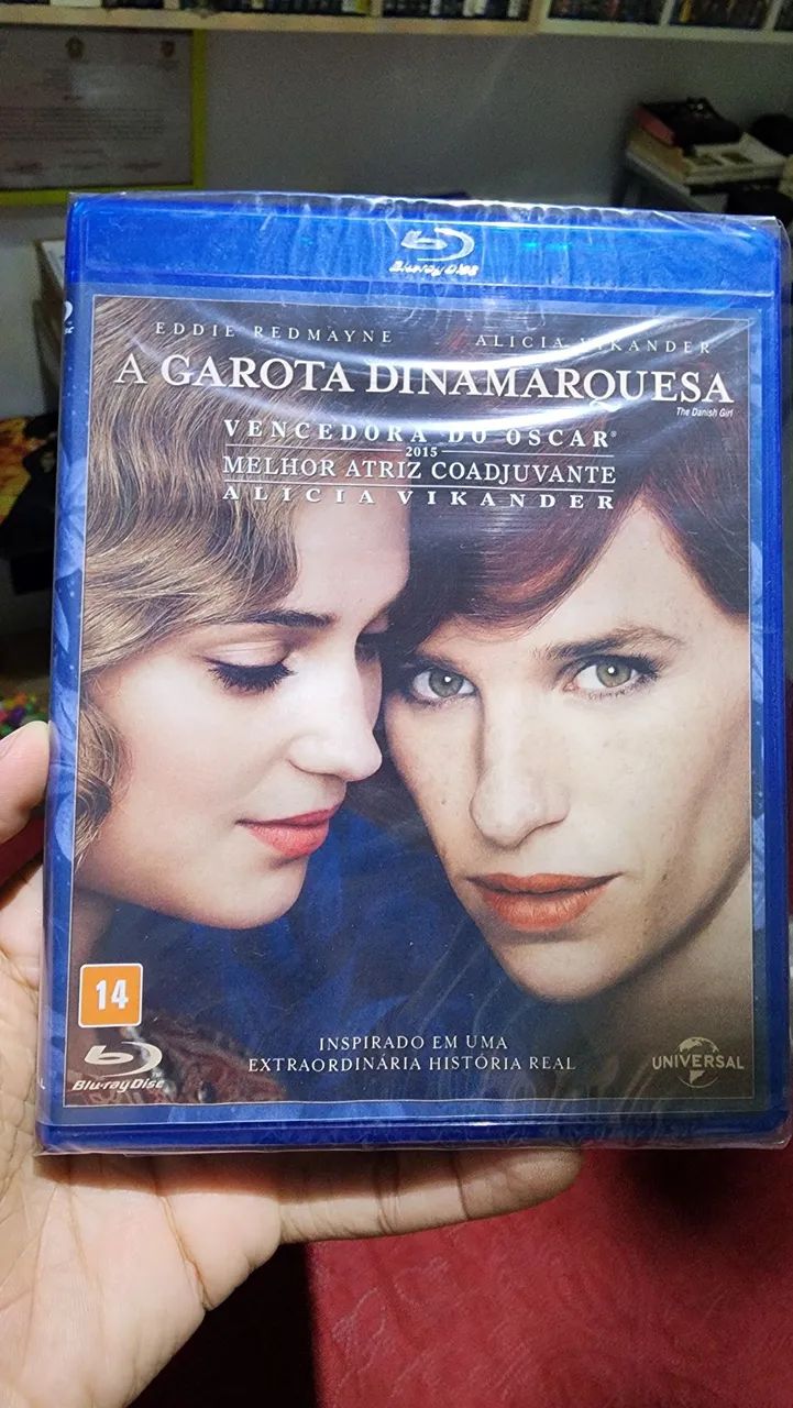 Blu-Ray: A Garota Dinamarquesa Lacrado 