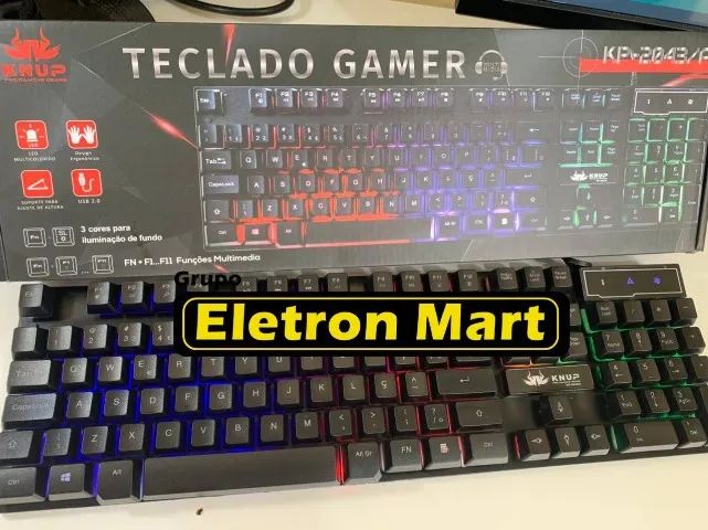 Teclado Gamer Knup Led Kp-2043/a - Foto 2
