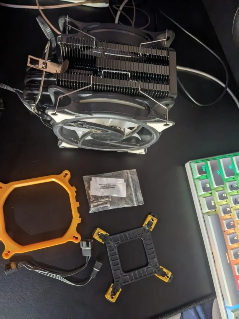 Air Cooler Wovibo Argb Dual Fan 120mm - Foto 4