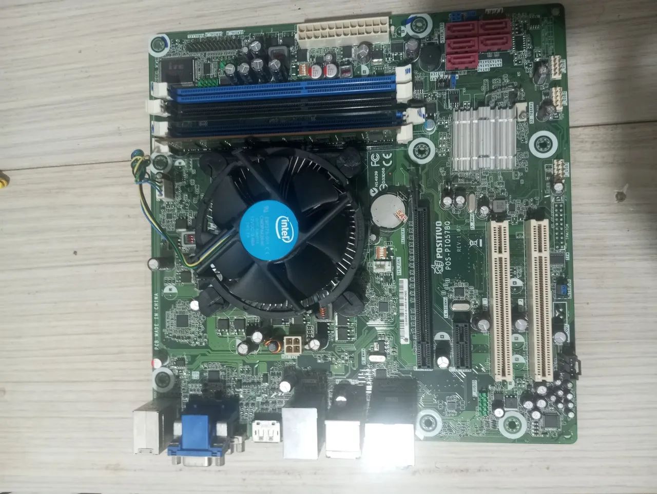 Placa mãe I5 1° Geração+ 4gb memória. e outras peças  - Foto 3