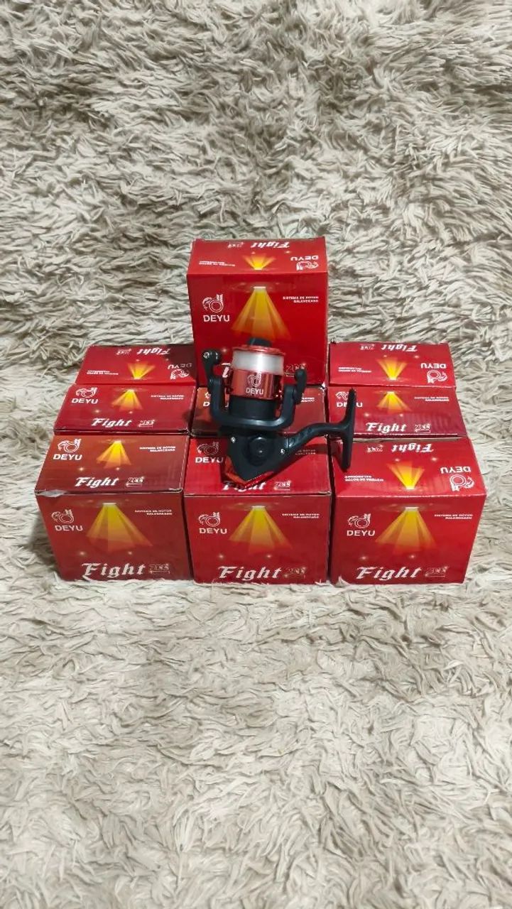 Molinete com linha 