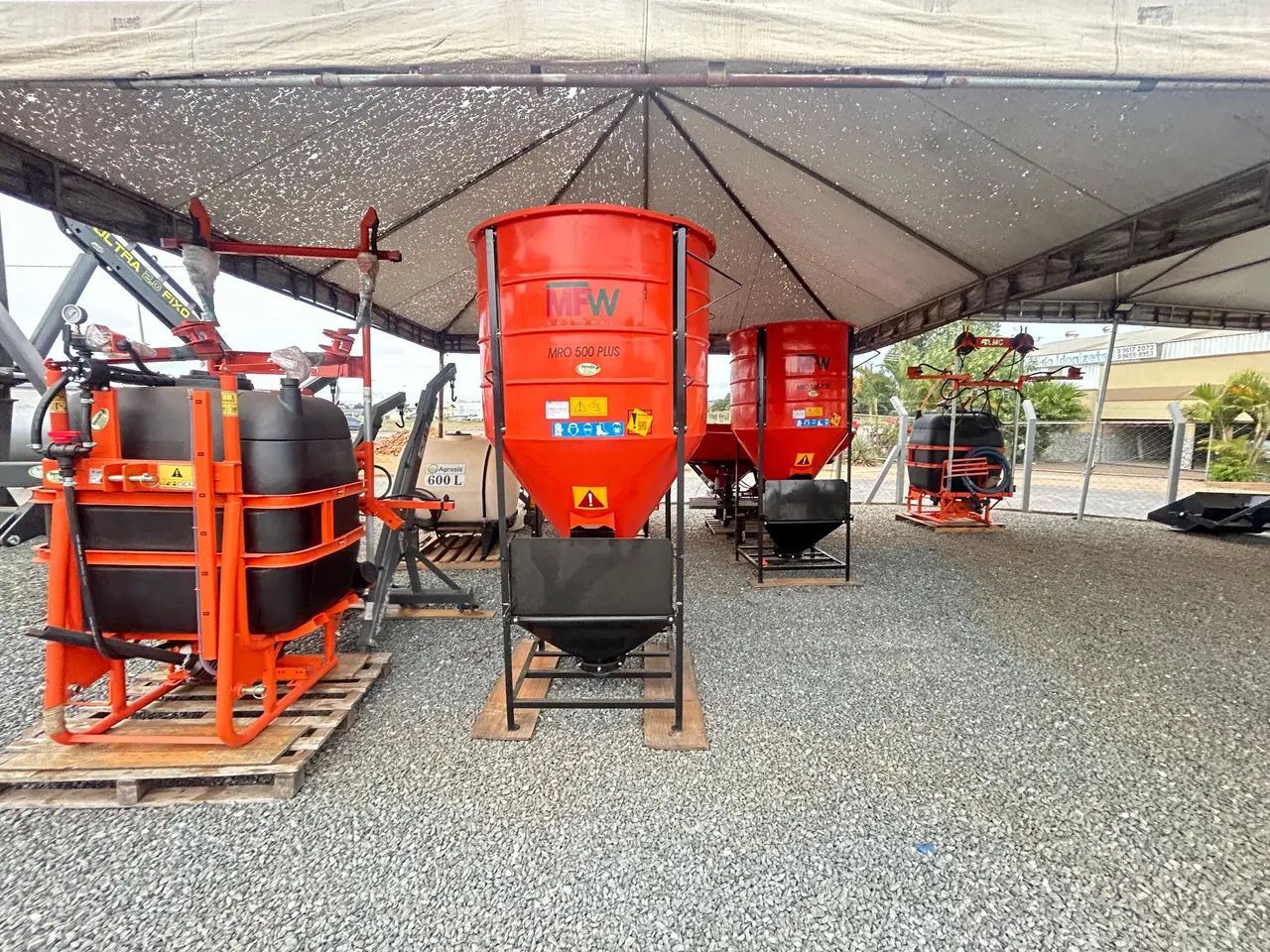 ..Misturador de ração 500 kg C/ Motor Mono (A pronta entrega)