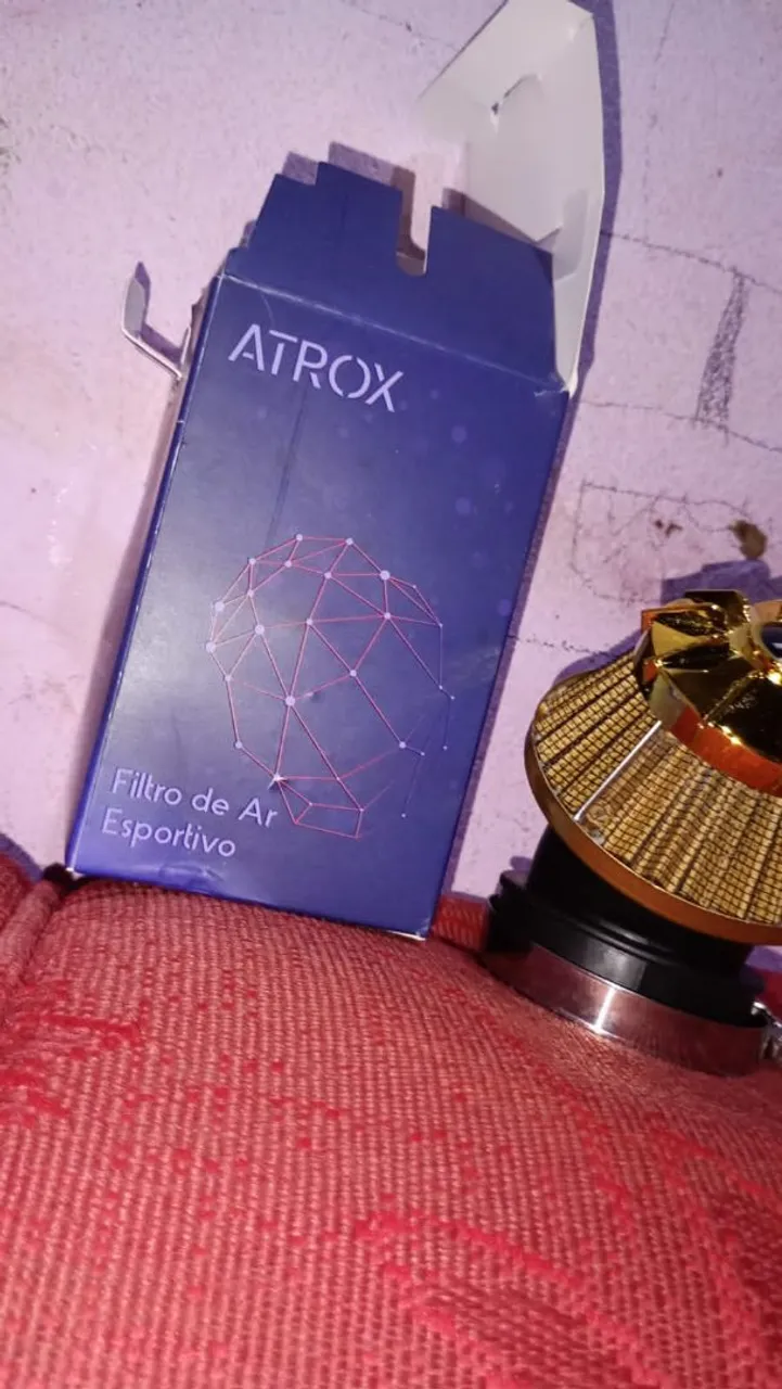 Filtro de Ar Esportivo Atrox Moto