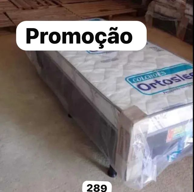 Cama box solteiro hoje