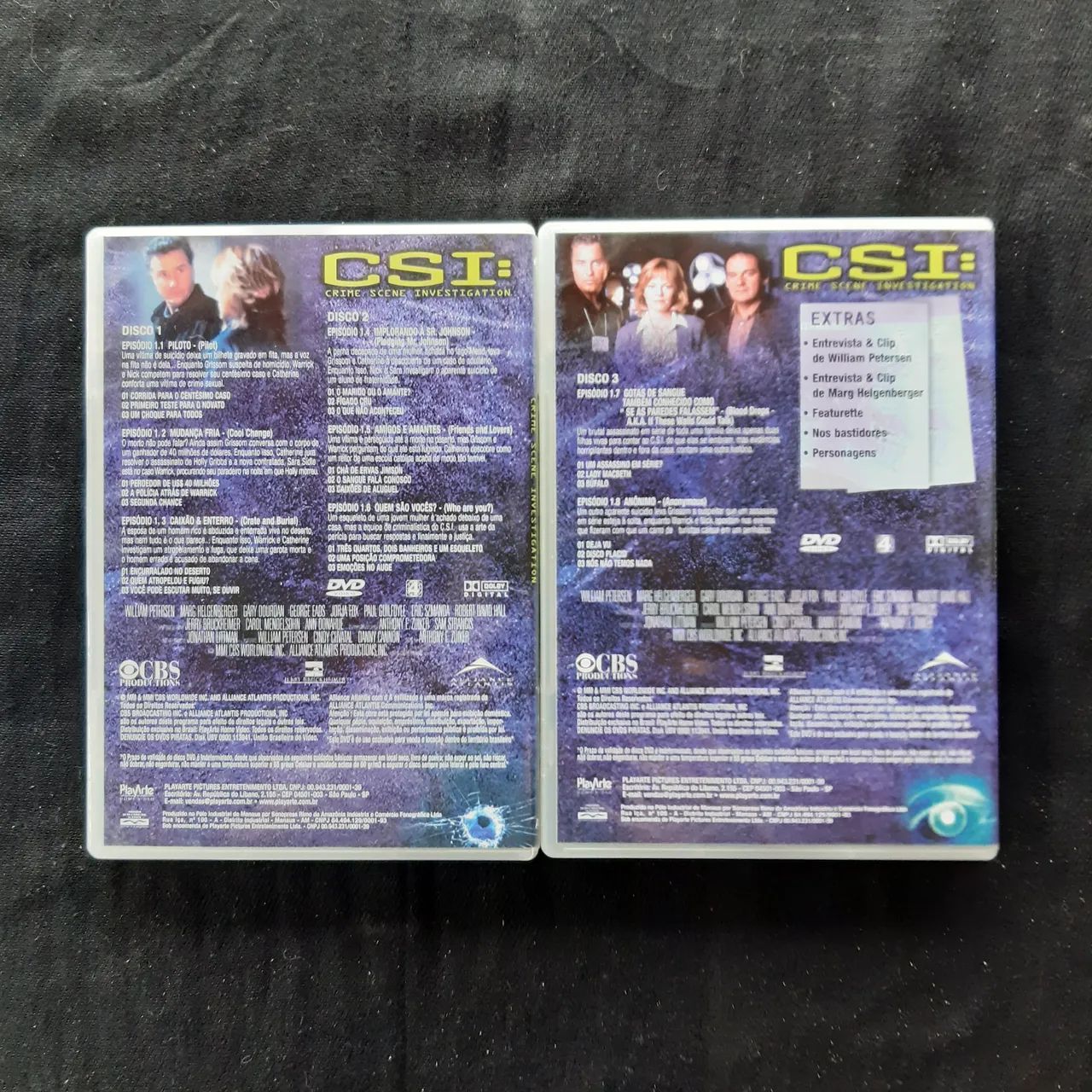 DVD CSI - Primeira Temporada - 3 DVDs - Foto 2