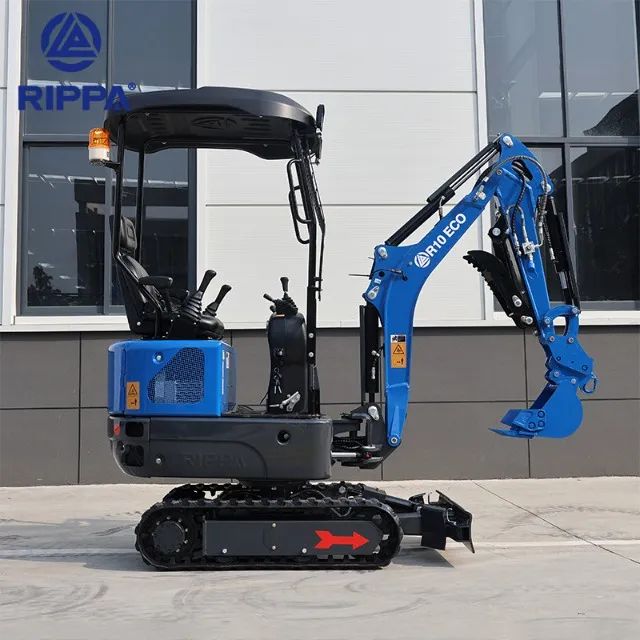 Miniescavadeira RIPPA R10 ECO 1T | Motor Euro 5 | Controle piloto | MOQ 3 - Foto 4