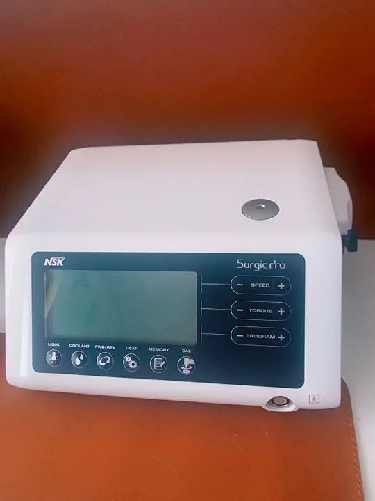 Motor Implante Nsk Surgic Pro Completo C/ Contra Ângulo + Mochila Implantec