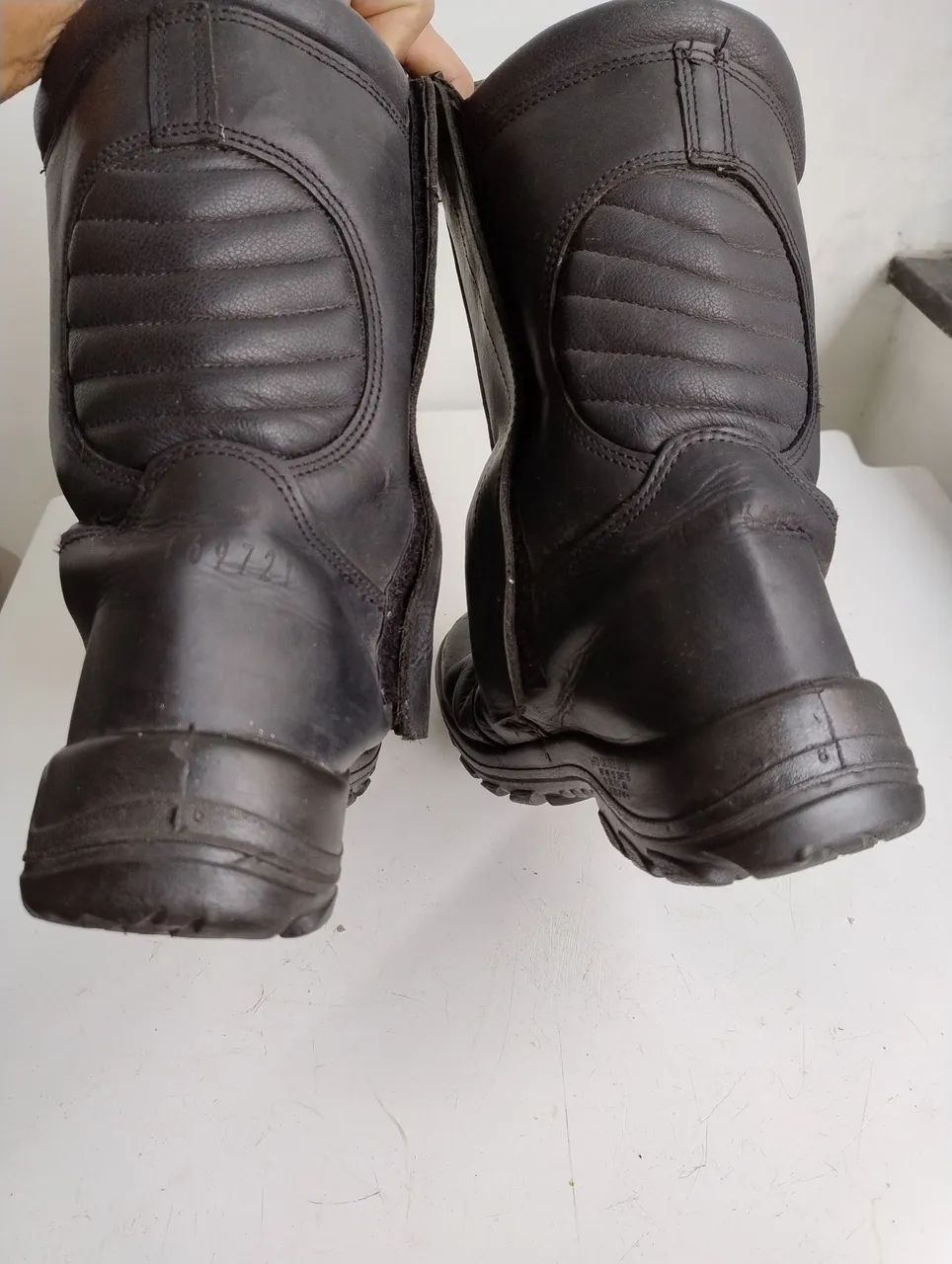 Botas de Segurança em Couro - Tamanho 41 - Foto 3