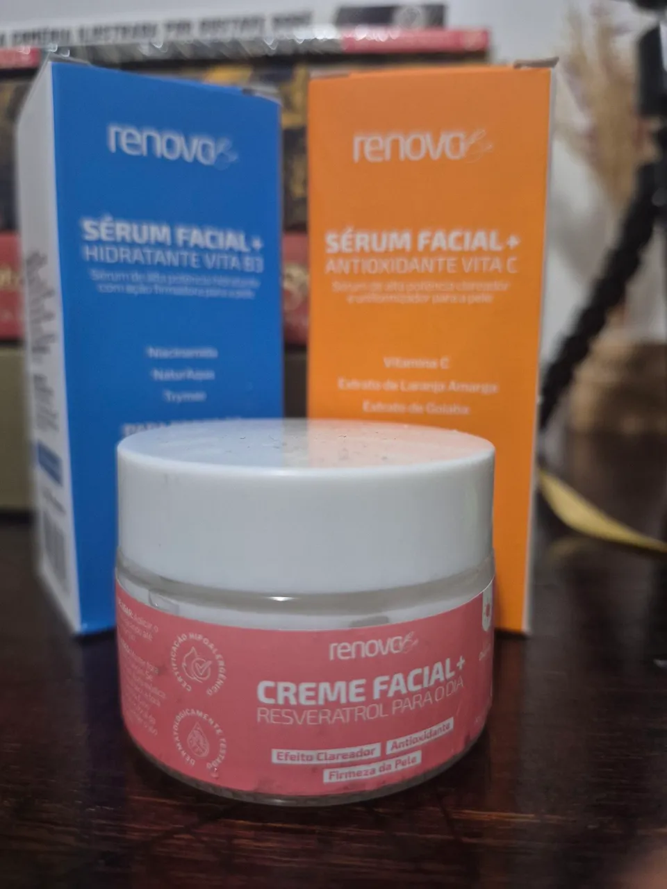 Kit Renova para Pele Radiante - Sérum + Creme Facial