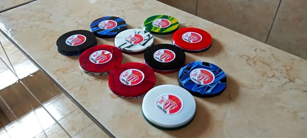 Futebol De Botão Monaco Fc - Foto 4