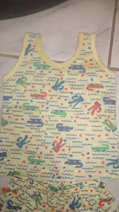 Conjunto pijama para Bebê - Crocodilos - Foto 2