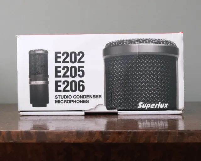 Superlux E205 - Microfone Condensador Similar AT2020 - Foto 2