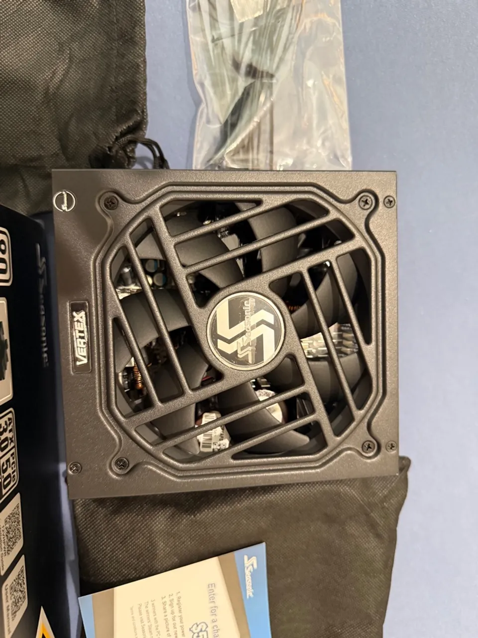 Fonte Seasonic Vertex 1000W Platinium