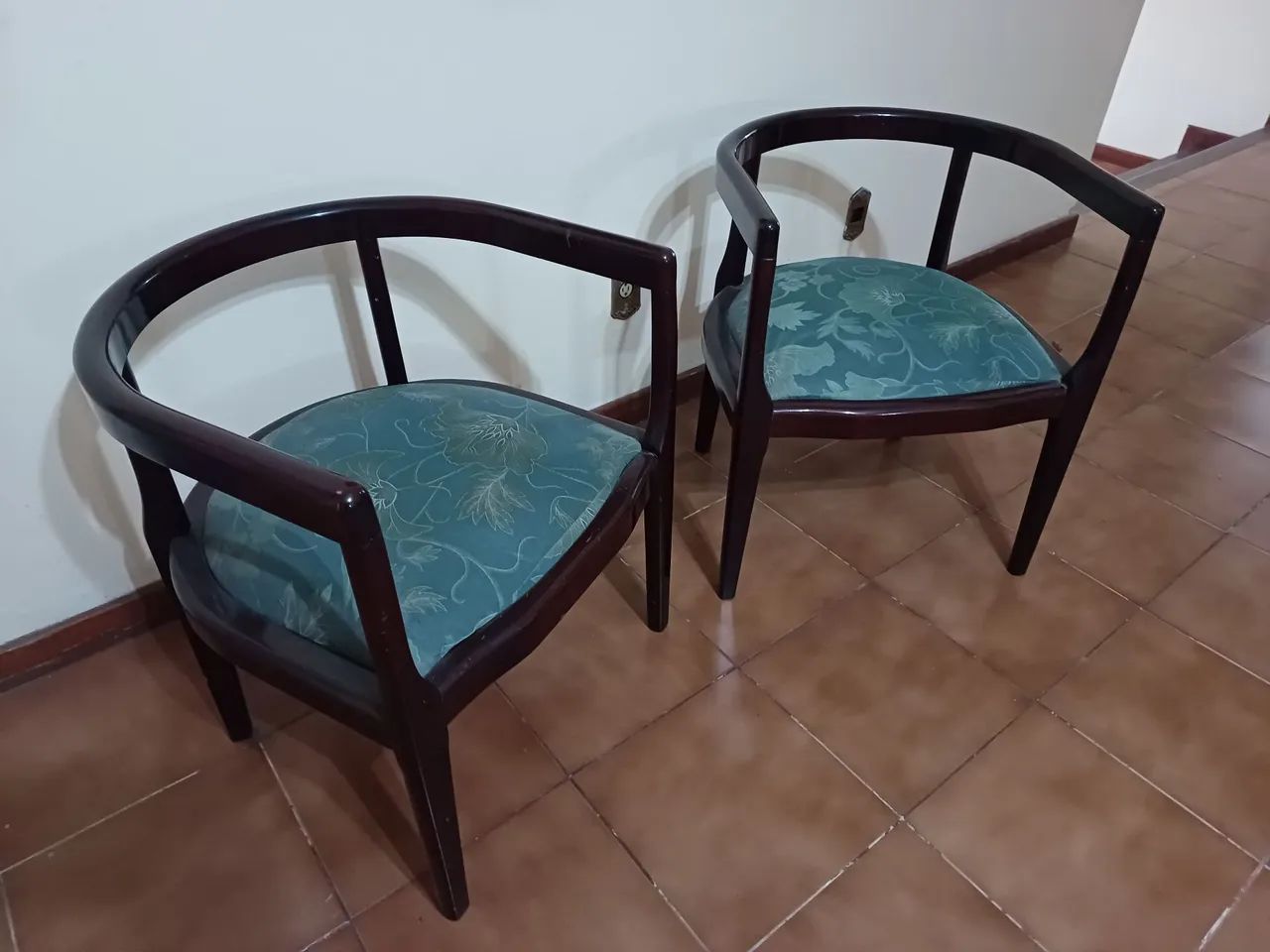 Par de Cadeiras Clássicas com Assento Estampado - Foto 2