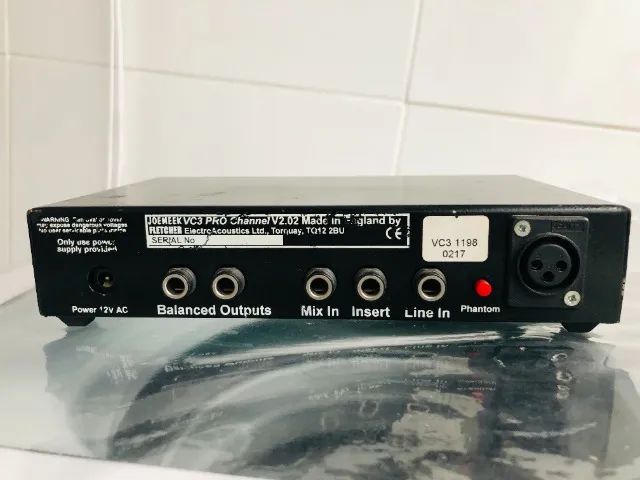 Preamp Compressor e Enhance Joemeek Vc3 - Instrumentos musicais