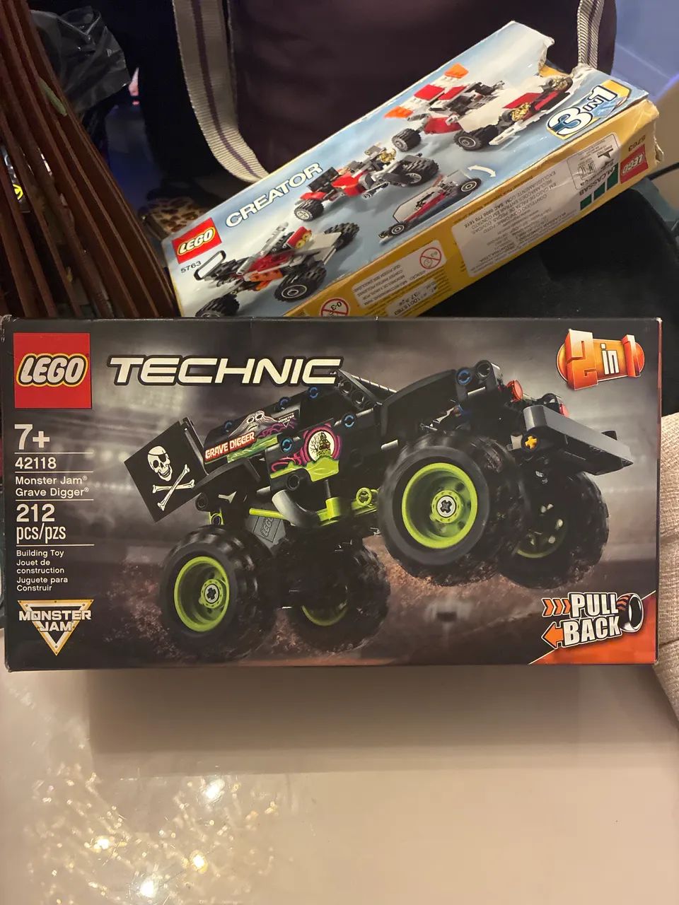 Lego monster jam original na caixa precinho de desapego !!!