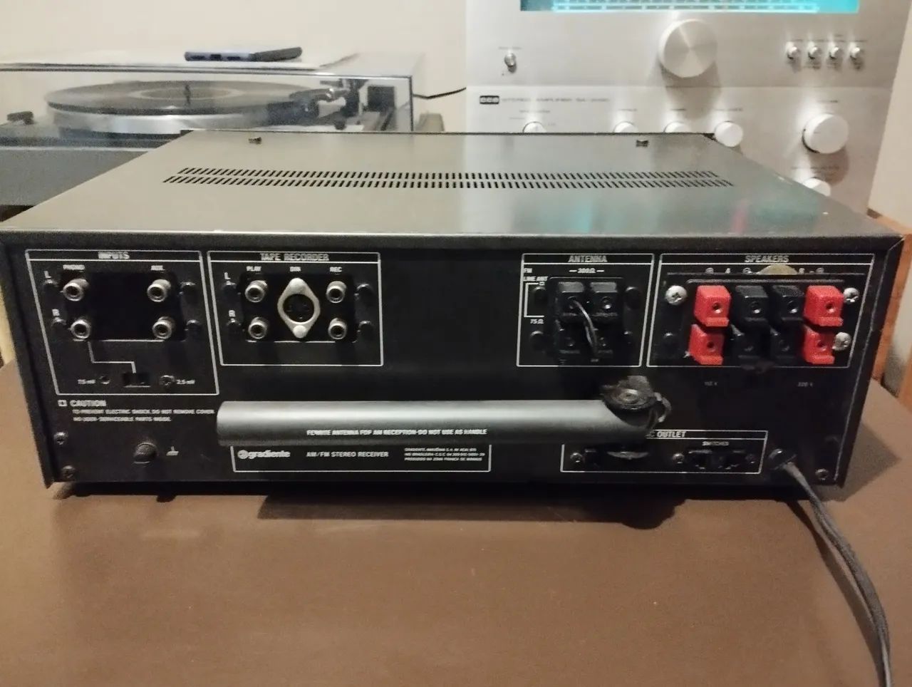 Receiver Gradiente S96 funcionando perfeitamente  - Foto 4