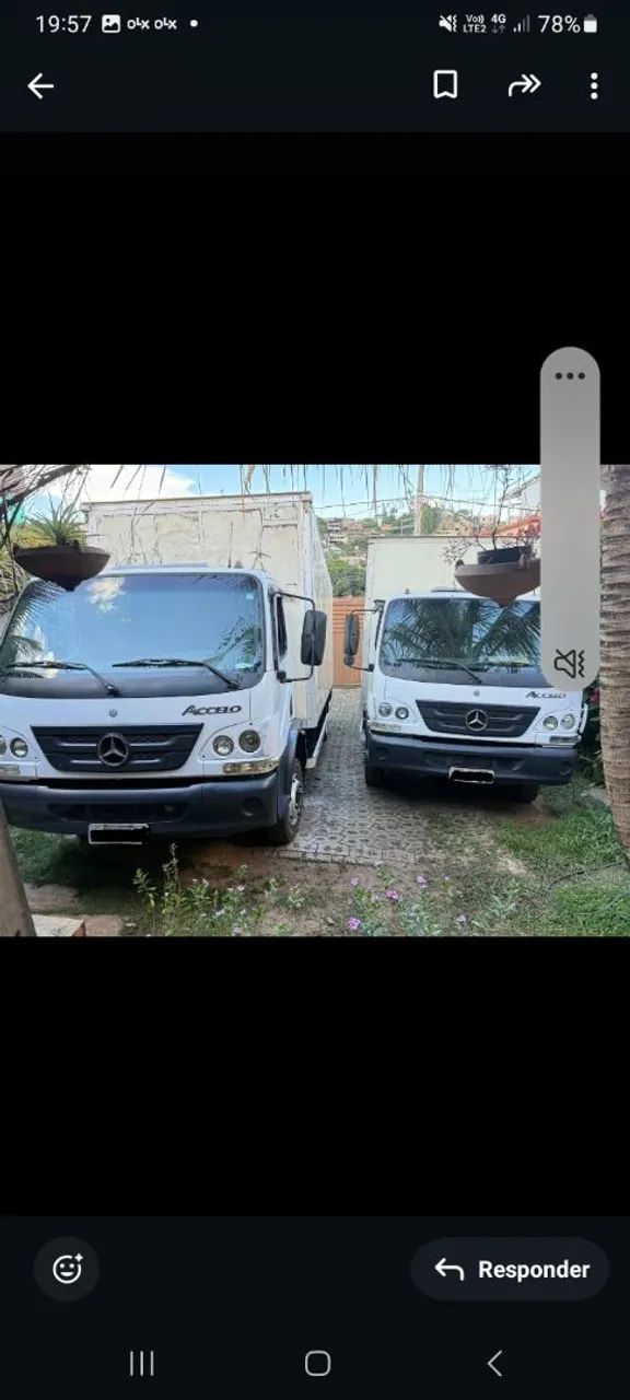 Caminhão accelo 815 baú 6.5