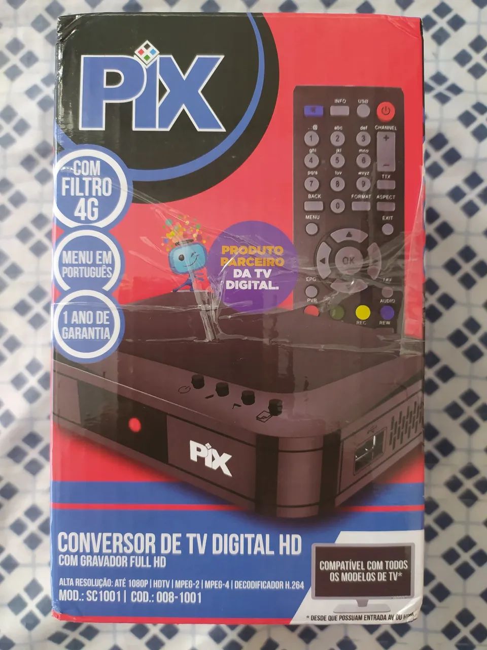 Conversor de TV digital HD
