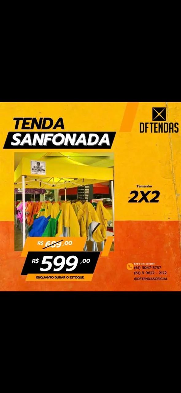 Mega promoção de tendas sanfonadas - Foto 2