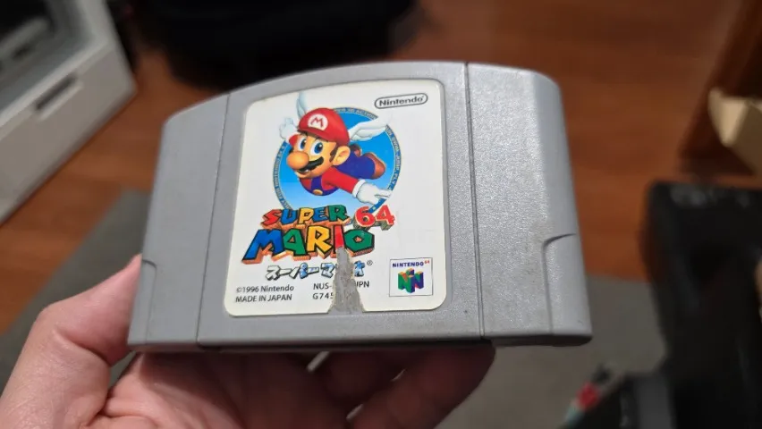 Cartucho Mario 64 original japones Nintendo 64 N64