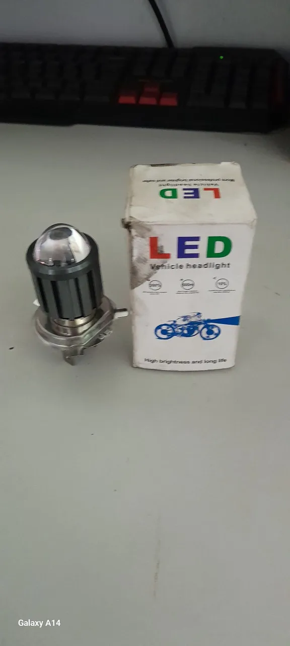 Farol LED para Moto - Alta Luminosidade