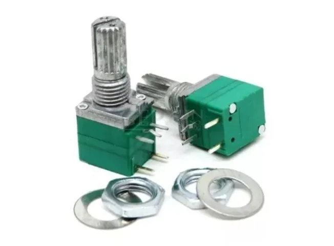 Potenciometro B10k Mni 5 Pinos Com Chave 2 Unidades Arduino Automação COD-CP790