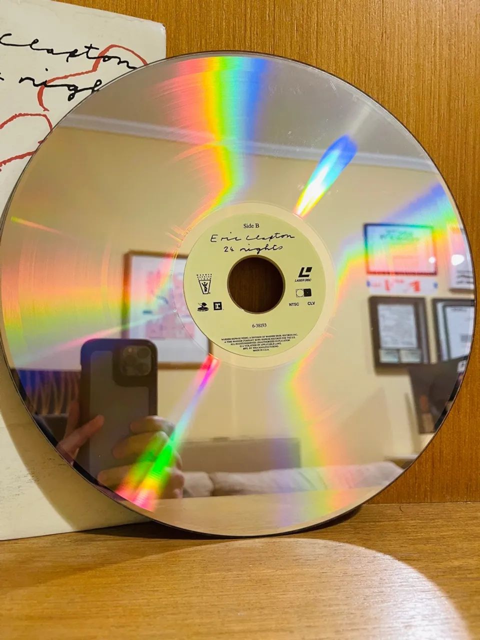 Eric Clapton - 24 Nights Laser Disc LD importado - Foto 5