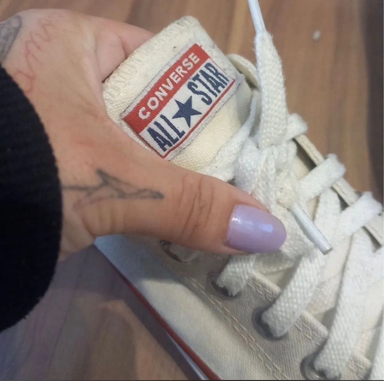 Tênis Converse All Star ORIGINAL Branco Plataforma 35  - Foto 3