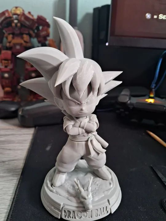 Goku clássico action figure 
