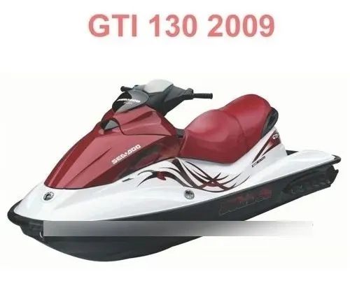 Banco Jet ski Gti 130 ano 2009 nunca usado novo completo vermelho original  - Foto 2