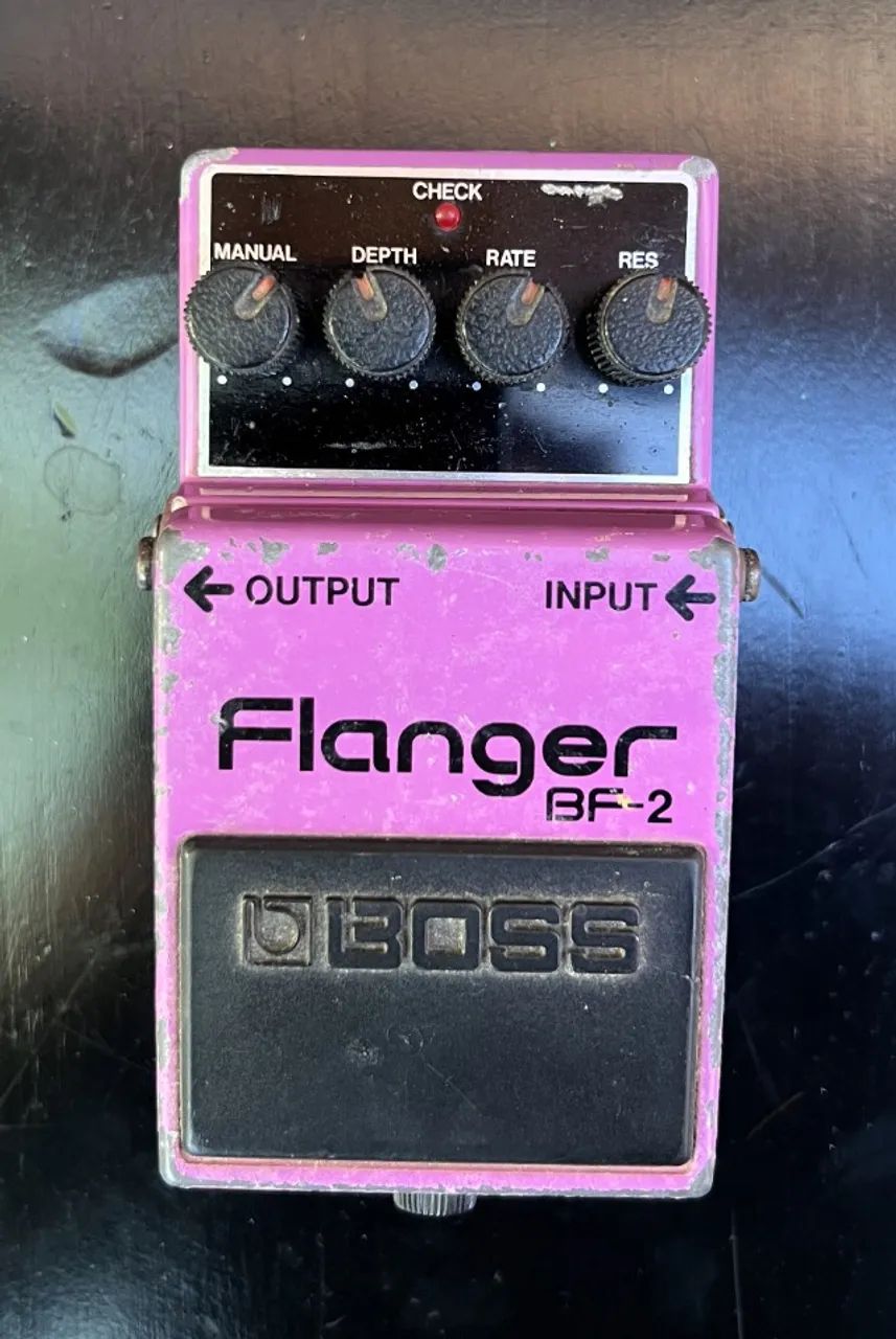 Boss BF-2 Flanger - Made in Japan - Instrumentos musicais