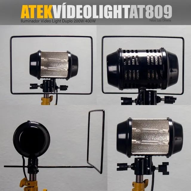 06 Refletores originais Atek para lâmpadas palito de bocal "R7s"(Halógena ou Led). - Foto 3