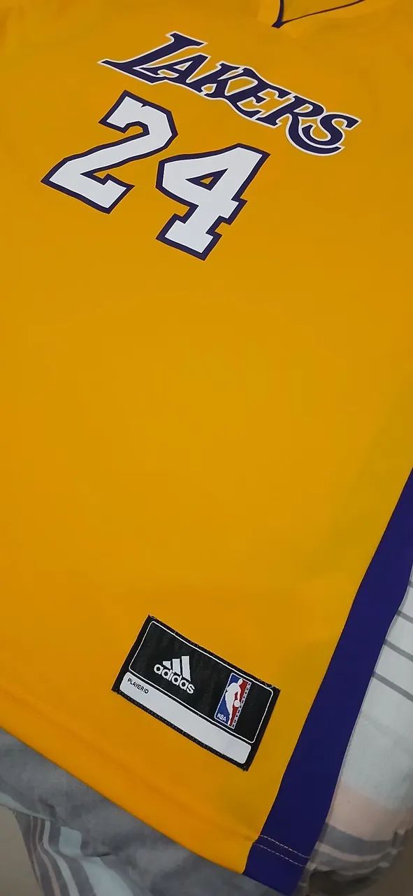 Camisa Lakers Kobe Bryant 24 Adidas - Foto 3