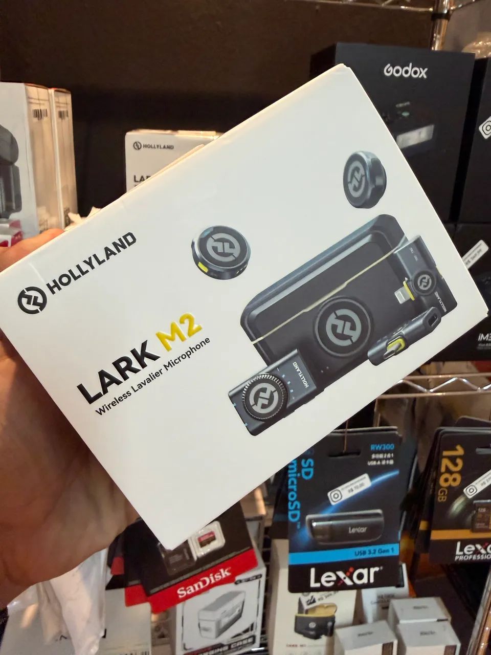 MICROFONE LARK M2 COMBO 