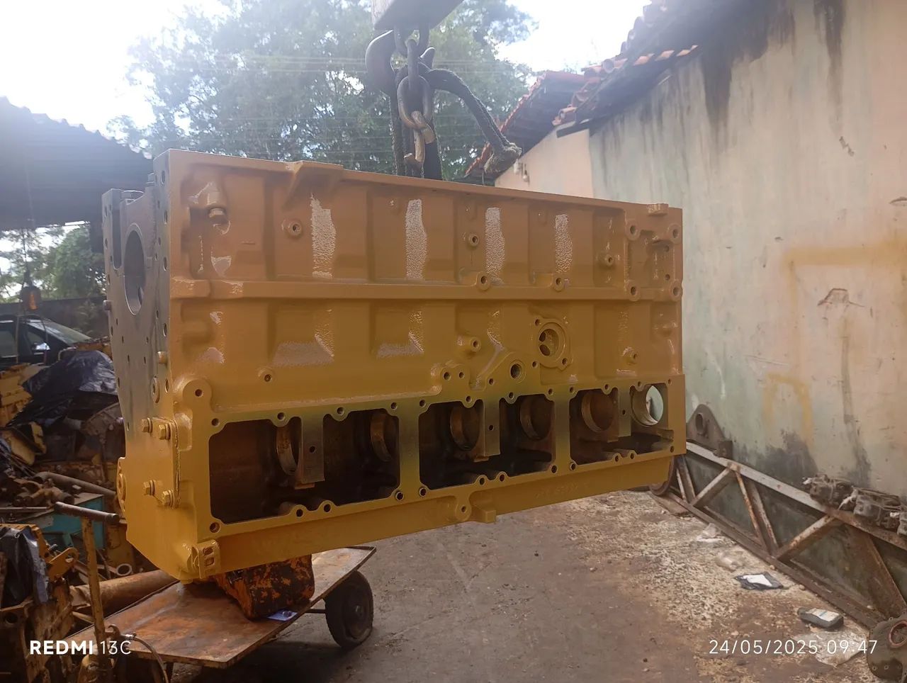Bloco do motor 3126 CAT 938G - Foto 2
